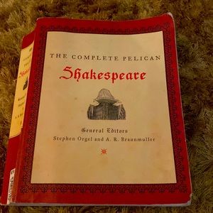 The complete pelican Shakespeare textbook.